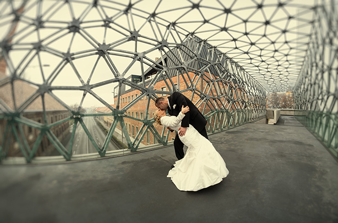 Zsolnay híd esküvő