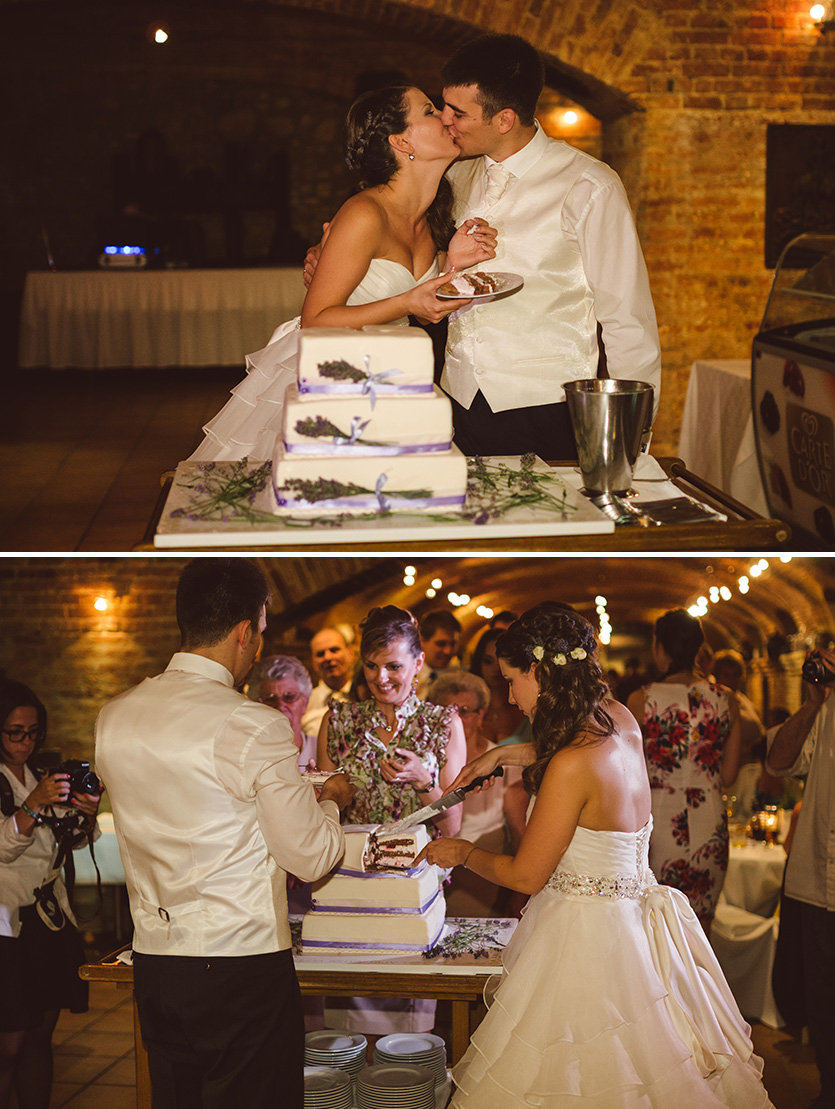 esküvői torta fotózás
