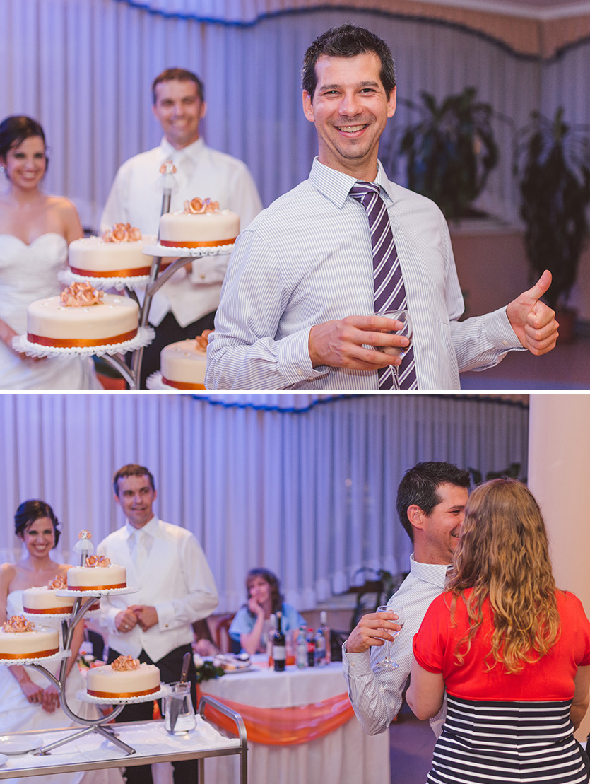 vicces menyasszonyi torta fotó